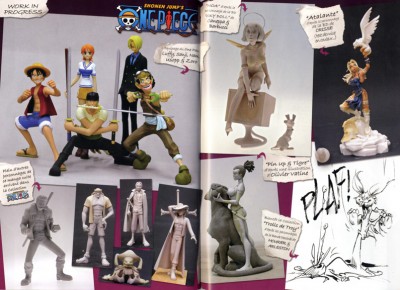 Toy Fair 2009: Attakus Collection: Work in Progress including One Piece