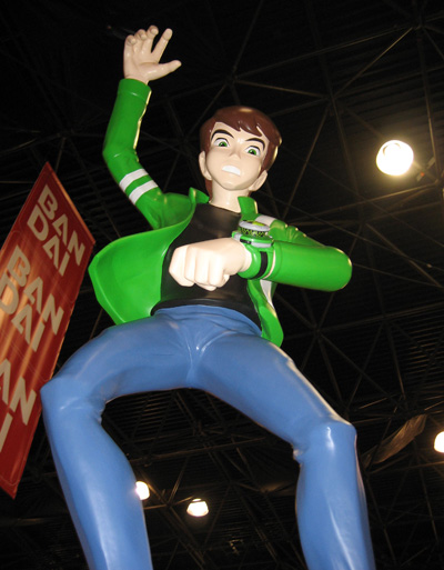 Bandai: Toy Fair 2009 - A Monster Sized Display of Ben 10