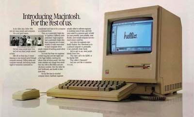 Macintosh Ad from 1984