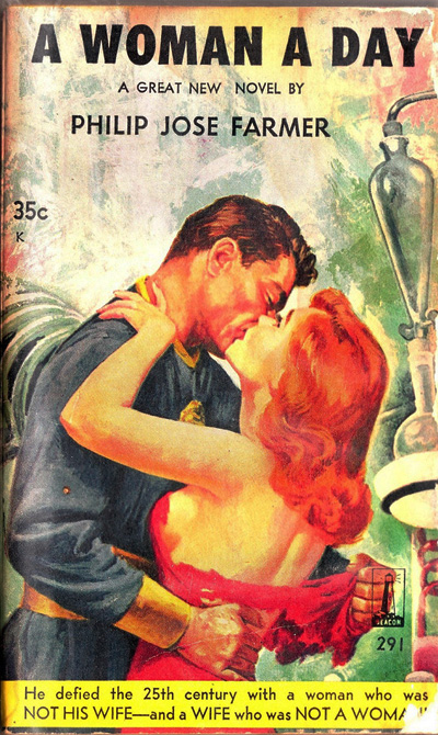 A Woman a Day by Philip Jose Farmer, Beacon Galaxy 1959 