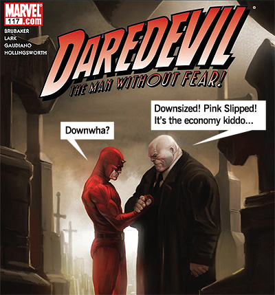 Parody of Daredevil #117