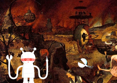 Twitter: Something is Technically Wrong — Hieronymus Bosch/The Garden of Earthly Delights Edition