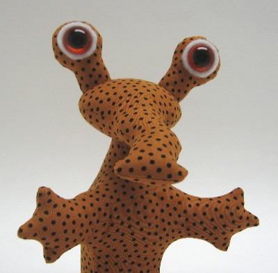 Adopt an Alien — Harvey, designed by Lindsey Banker