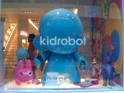 kidrobot store nyc at 118 Prince Street