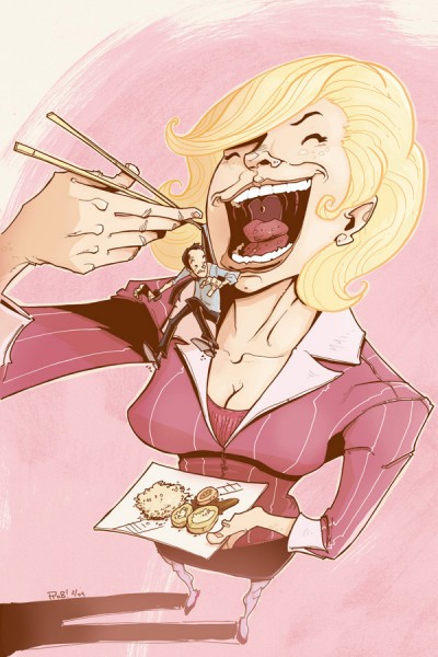 Chew #3: Illustration by ROB GUILLORY