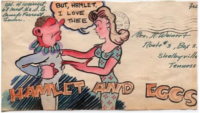 Illustrated Envelopes from World War II from Corporal Weinert