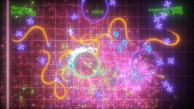 Geometry Wars ingame