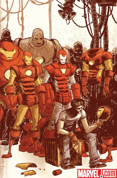 Iron Man and The Armor Wars #1 (Of 4) Cover by Skottie Young