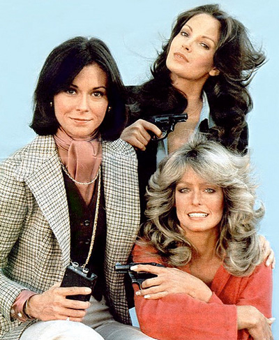 Kate Jackson, Jaclyn Smith and Farrah Fawcett of Charlie's Angels 