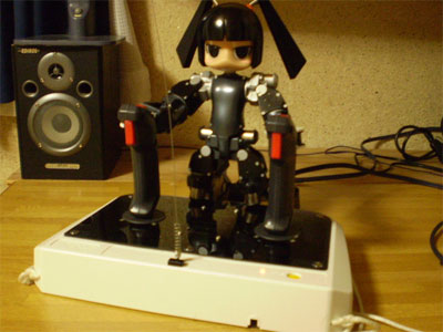 The robot design Hina from the short animated film Clockwork by mujaki 
