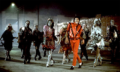 The music video Thriller