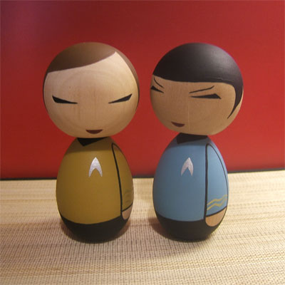 Star Trek Kokeshi dolls