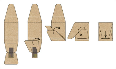 Boardy Origami USB Stick