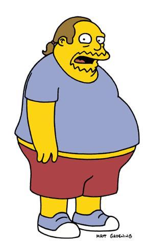Comic Book Guy from the Simpsons