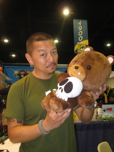Patrick Ma of Rocket World with his new release plush 