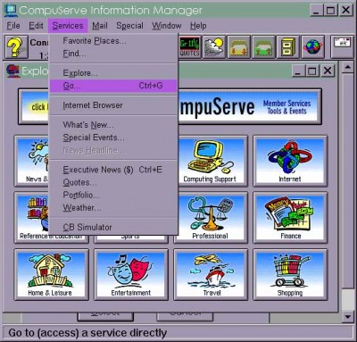 The CompuServe Information Manager 