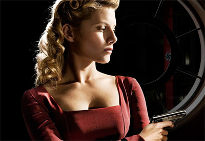 Shosanna Dreyfus from Inglourious Basterds played by Melanie Laurent.