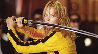 Beatrix Kiddo (Black Mamba) as played by Uma Thurman