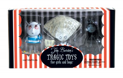 Tim Burton PVC Set - Oyster Boy Set: Oyster Boy, Junk Girl, and The Boy with Nails in His Eyes