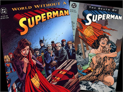 The Death of Superman, and perhaps comic books?