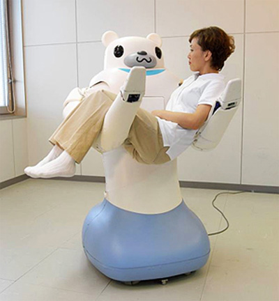 RIBA Robotic Assistance Bear in action!