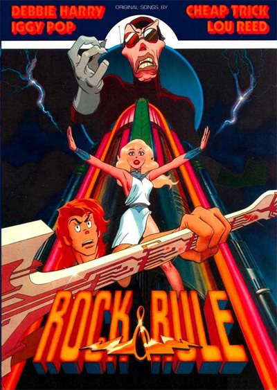 The poster for Rock & Rule