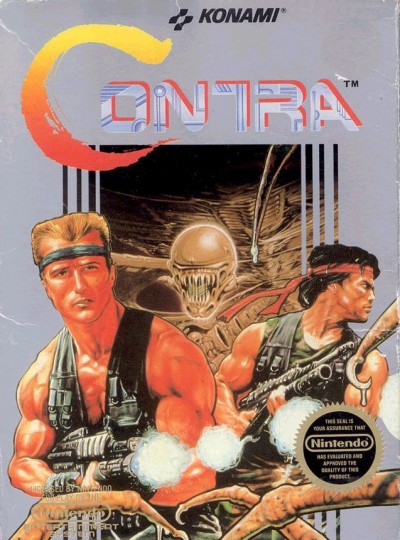 The 1988 NES game Contra