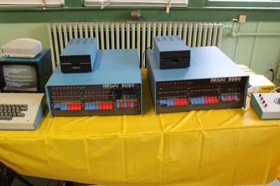 Vintage Computer Festival East 6.0: Two IMSAI 8080s