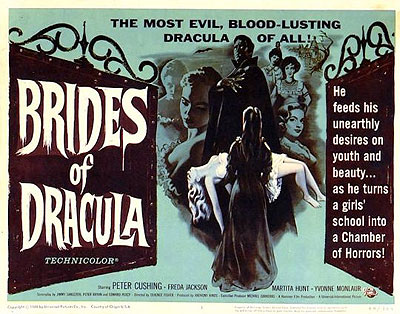 Brides of Dracula: poster from 1960