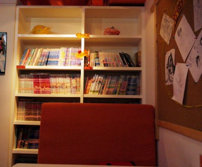 The interior of Coffee Prides Motion, the first Maid Cafe in China