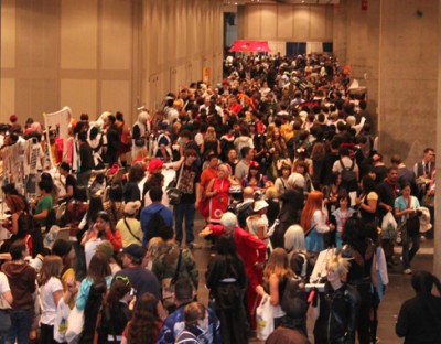 New York Anime Festival 2009: The place was packed...