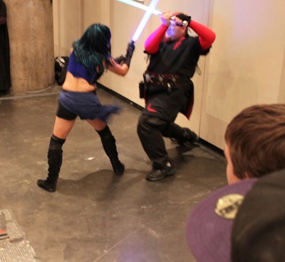 New York Anime Festival 2009: Jedi combat