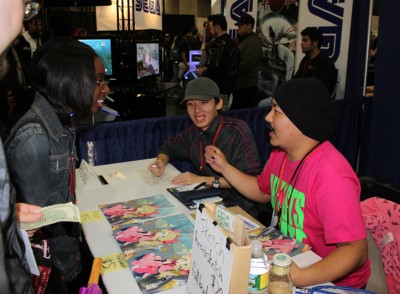 New York Anime Festival 2009: Face to face at Artist's Alley