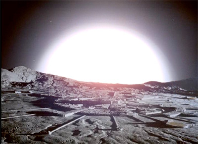 Space:1999: The moon being torn from earth's orbit