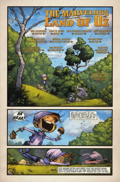 The Marvelous Land Of Oz #1: Page 2 The Marvelous Land Of Oz #1: Page 2