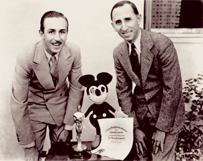 Walt and Roy Disney