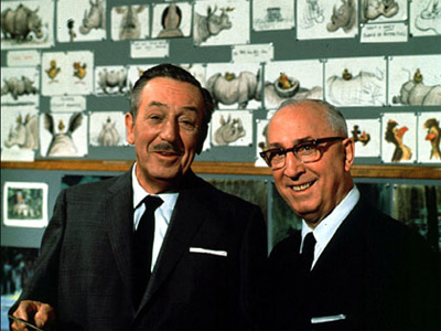 Walt and Roy Disney