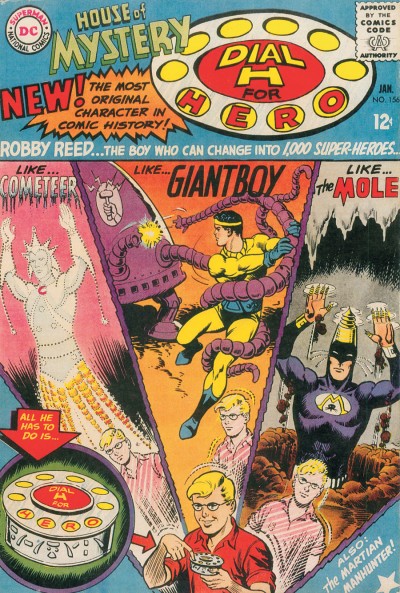 Dial H for Hero: Cover of the Re-issue