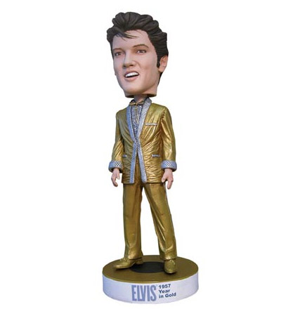 Elvis 1957 Year in Gold Head Knocker