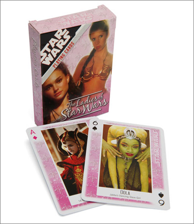 The Ladies of Star Wars Playing Cards