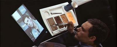 2001: A Space Odyssey - a flat screen TV