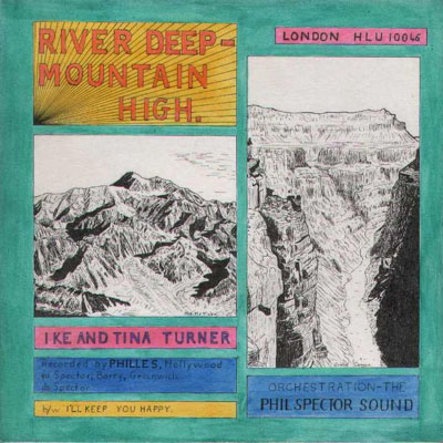 River Deep - Mountain High: cover art by  Dennis Hopper