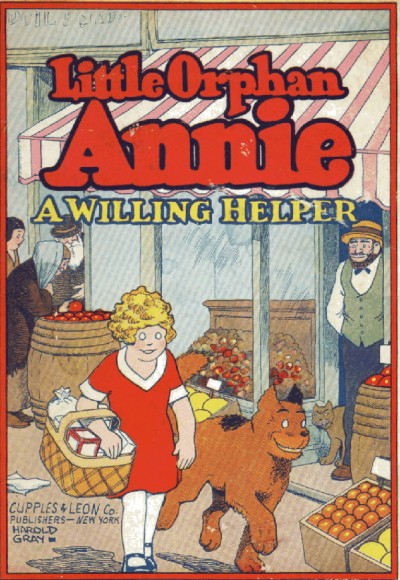 Harold Gray (1894-1968) illustrated Little Orphan Annie.