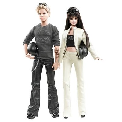 Barbie Harley-Davidson Barbie and Ken Dolls Gift Set