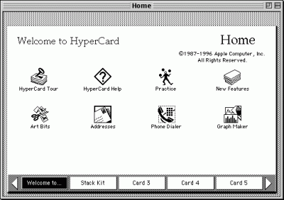HyperCard from 1996