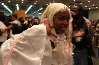 A Chobits fangurl at the New York Anime Festival 2009, photo by Christian Liendo.