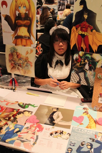 Artists Alley at the New York Anime Festival 2009, photo by Christian Liendo.