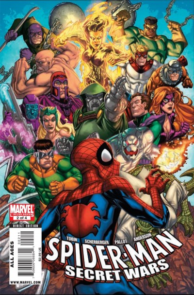 Spider-Man & The Secret Wars #2 cover art