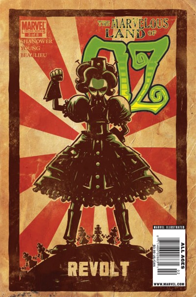The Marvelous Land of Oz #3 - Cover