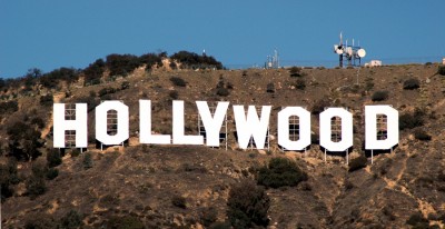 The Hollywood sign